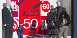 Temps gris sur les soldes d'hiver 2015