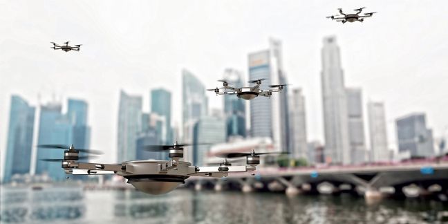 Les drones décollent dans l'entreprise