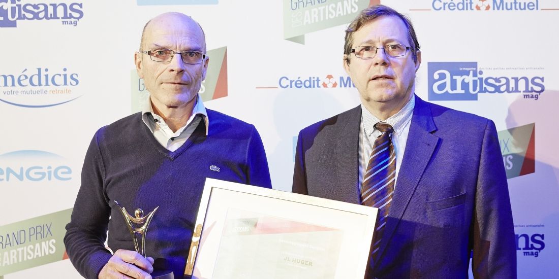 Grand Prix des Artisans : Jean-Luc Huger reçoit le prix de l'artisan durable 2016