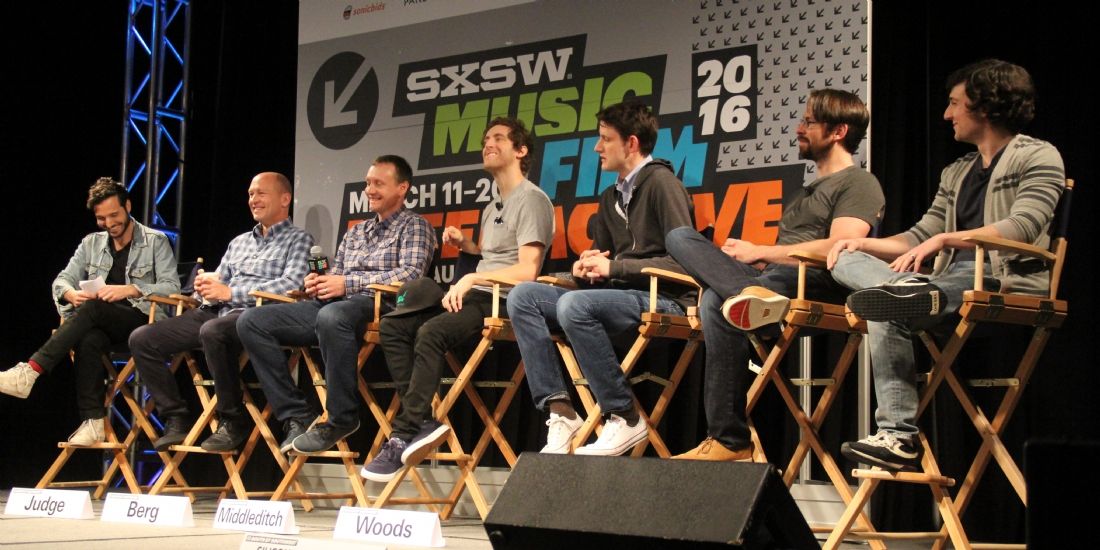 Le casting de la série Silicon Valley au SXSW.