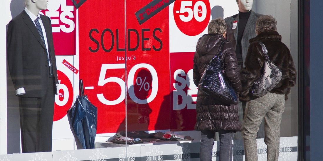 Les soldes d'hiver ne font plus recette