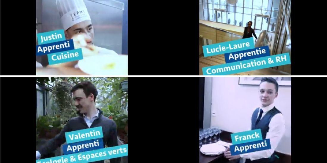 Campagne de communication autour de l'apprentissage #DémarreTaStory