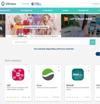 CCI Store, une marketplace de services en ligne pour les entrepreneurs
