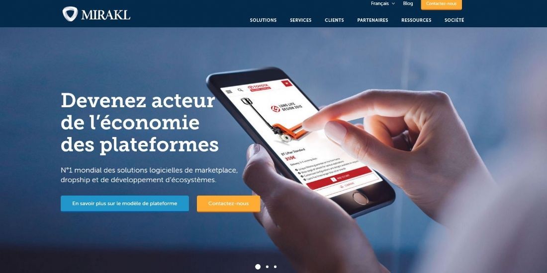 Mirakl lève 70 millions de dollars