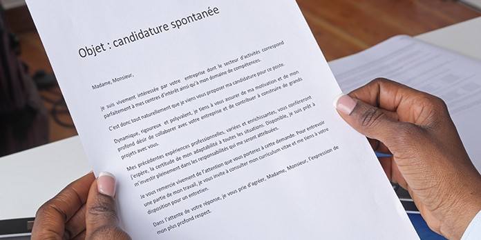 Candidature spontanée def